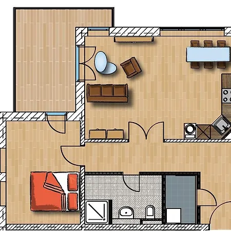 Seeresidenz Διαμέρισμα *